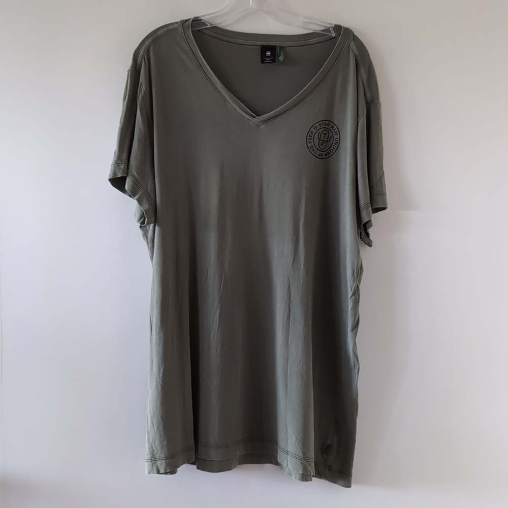 G-Star Men's V-Neck Tee Size XL